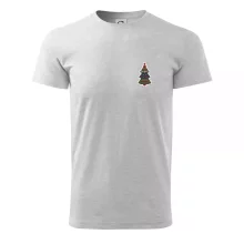 Folklór na prsníku vianočný stromček