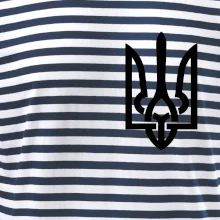 Ukrajina trojzubec prsník