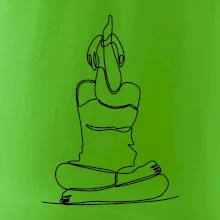 Jóga v sede jedným ťahom