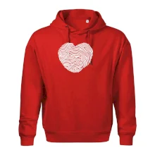 Odtlačok prsta srdce Odtlačok prsta srdce