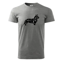 Corgi - nápis v tele Corgi - nápis v tele