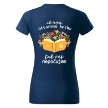 Ak mám otvorenú knihu, tak vás nepočujem