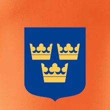 Švédsky znak tri korunky veľký