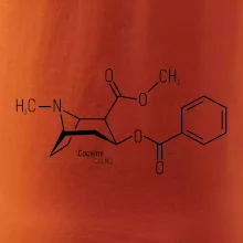 Molekulárna štruktúra Cocaine Kokaín