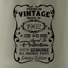 Vintage Etiketa - 1962