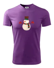 Vianočný snehuliak