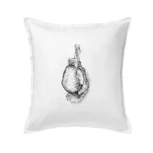 Boxerské rukavice kreslené na výšku