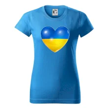 Ukrajina srdce vlajka