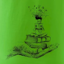 Čitateľ - ruka kreslená Čitateľ - ruka kreslená