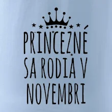 Princezné sa rodia v novembri