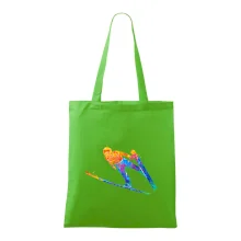 Skokan na lyžiach splash