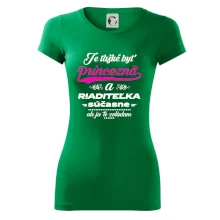 Je ťažké byť princezná riaditeľka