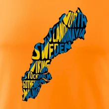 Mapy - názvy miest - Švédsko