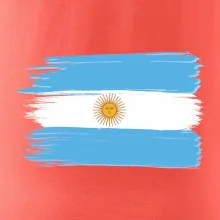 Argentína vlajka kreslená štetkou