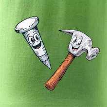 Parové tričko - Kladivo a klinec