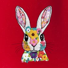 Zajačik ako vyšitý