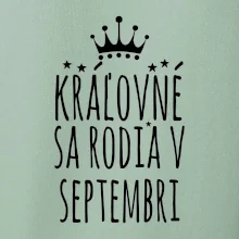 Kráľovné sa rodia v septembri