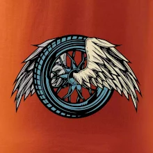 Moto koleso s krídlami