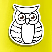 Sova kreslená na prsníku