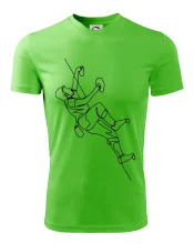 Lezecká stena jedným ťahom