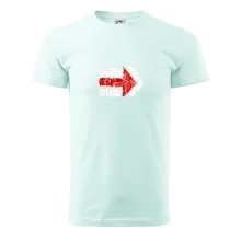 Párová turistická značka červená Párová turistická značka červená