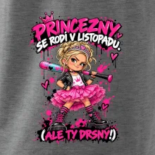 Princezny se rodí v listopadu drsná punková holčička