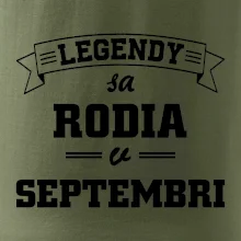 Legendy sa rodia v septembri