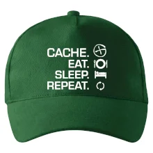 Eat sleep repeat Cache