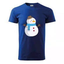 Snehuliak so šálom