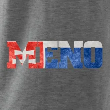 Slovenská vlajka - Váš nápis Slovenská vlajka - Váš nápis