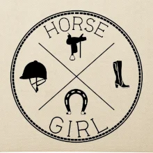 Horse Girl kruh Horse Girl kruh
