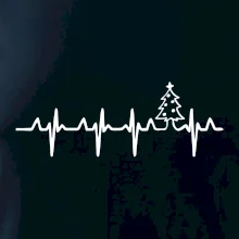 EKG Vianočný stromek EKG Vianočný stromek