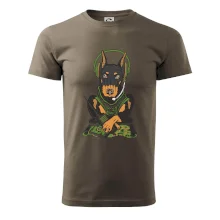 Bojový doberman (Pecka design)