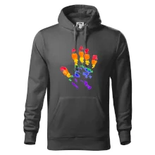 LGBT hand print