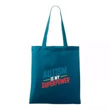 Šikmý nápis Autism is my superpower