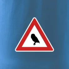 Dopravná značka - Pozor sova