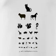 Očný test zvieratká