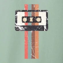 Retro kazeta - pruhy