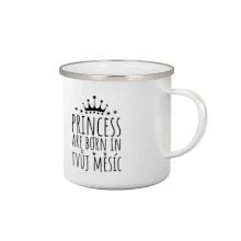 Princesses are born in (Vlastný nápis mesiac narodenia)