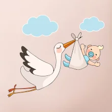 Bocian čakáme bábätko - chlapec