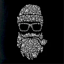 Vousáč složený z ptáků Vousáč složený z ptáků