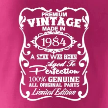 Vintage Etiketa - 1984