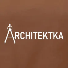 Architektka nápis
