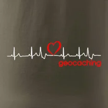 Moje srdce bije pre Geocaching -Text