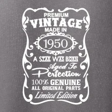 Vintage Etiketa - 1950