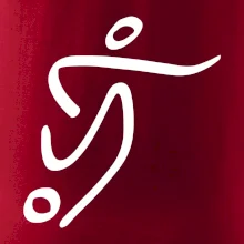 Fotbalista silueta Fotbalista silueta