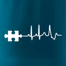 EKG puzzle rozpojené