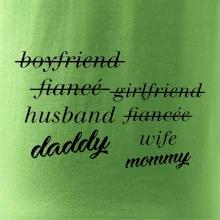 Partnerské tričko nastávajúci rodičia