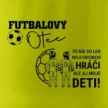 Futbalový otec - Dve dcéry (vaše meno a číslo)