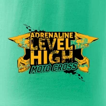 Motocross adrenaline level high